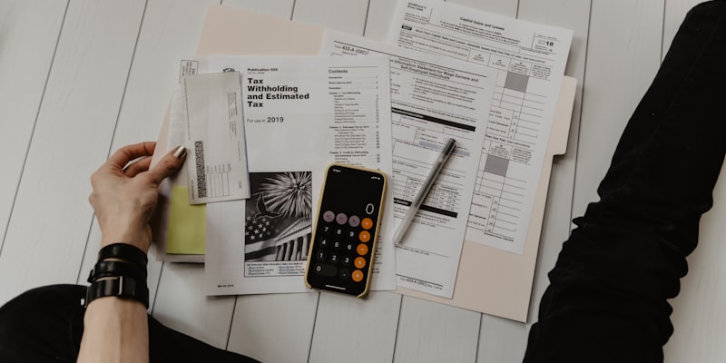 Calculator and financial statements